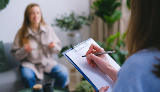 Doctor writing a prescription letter for cannabis
