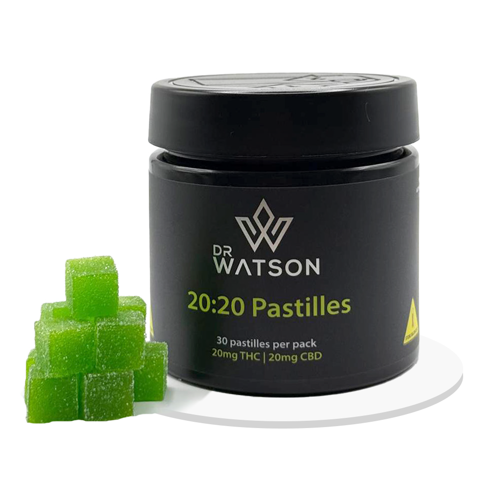 Dr Watson - Lemon Lime 20:20 - Edibles - 30 Pastilles