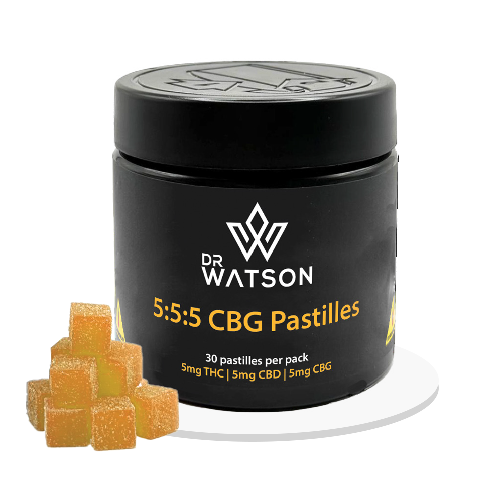 Dr Watson - Mango 5:5:5 - Edibles - 30 Pastilles