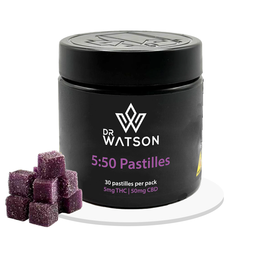 Dr Watson - Blackberry 5:50 - Edibles - 30 Pastilles
