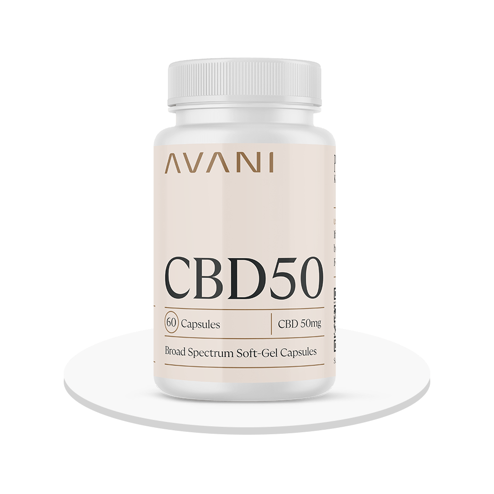 Avani - CBD50 - 60 Capsules