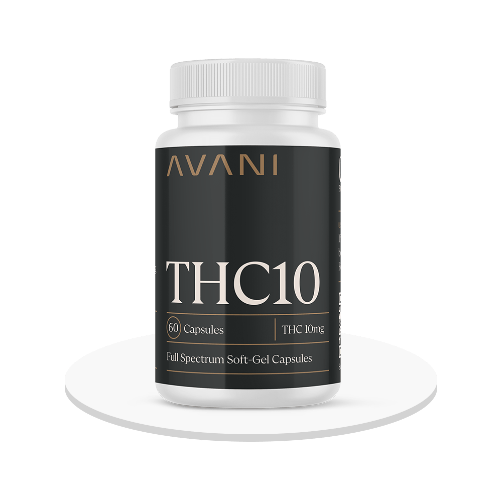 Avani - THC10 - 60 Capsules