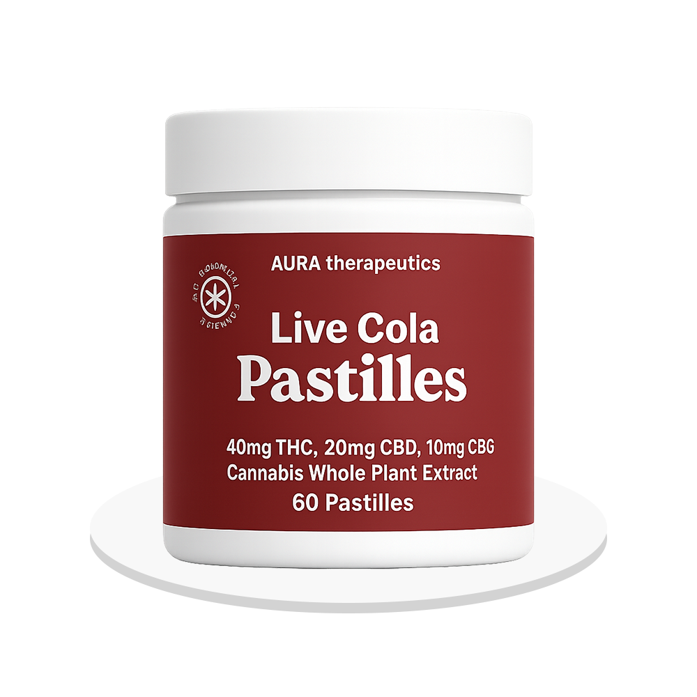 Aura Therapeutics - Live Cola - Edibles 40:20:10 - 60 Pastilles