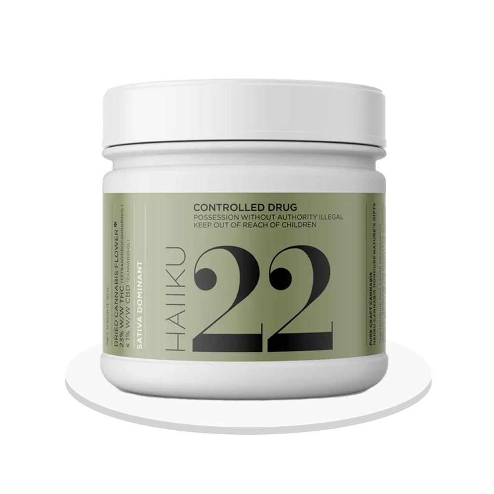 Medigrowth - Haiiku 22 Mandarin Cookies - THC Flower 22% - 10g