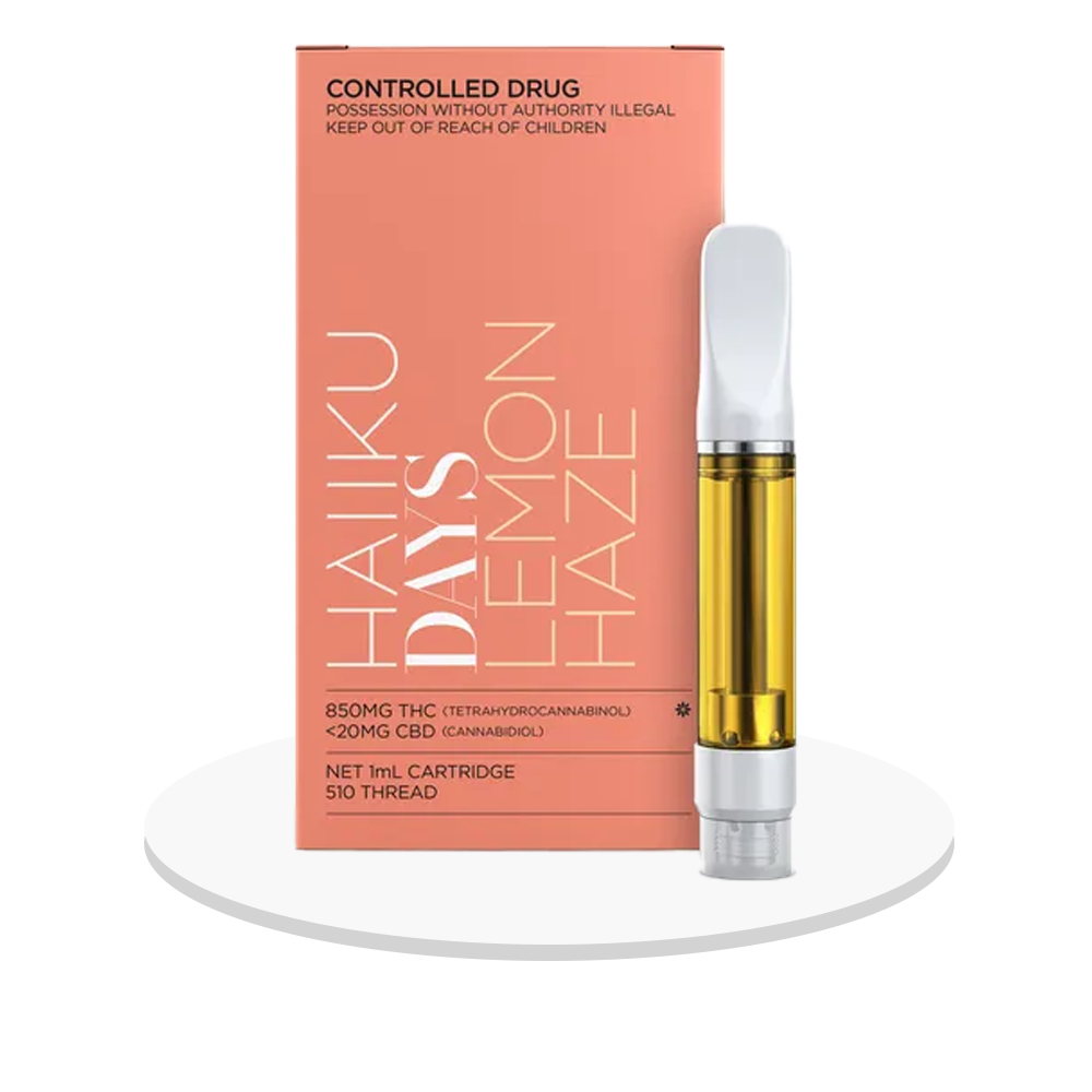 Medigrowth - Haiiku Days (Lemon Haze) - Liquid Vape Cartridge - 1g