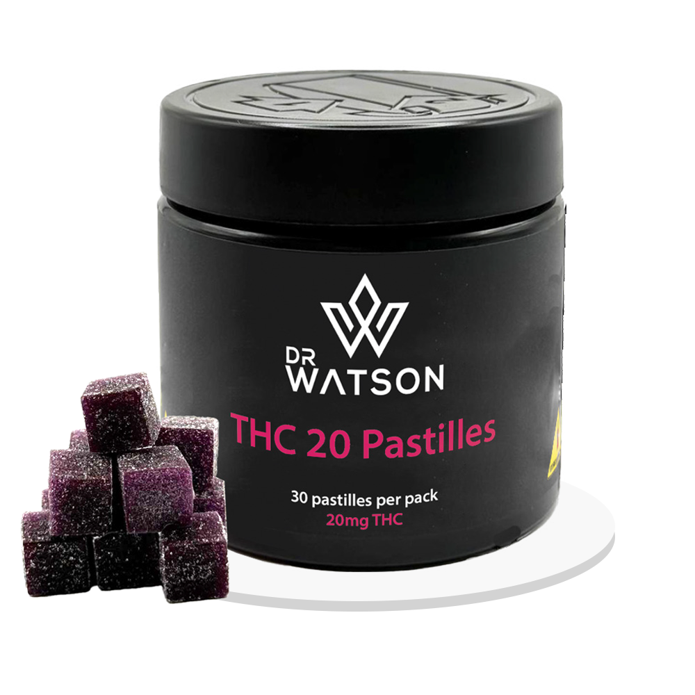 Dr Watson - Mixed Berry THC20 - Edibles - 30 Pastilles
