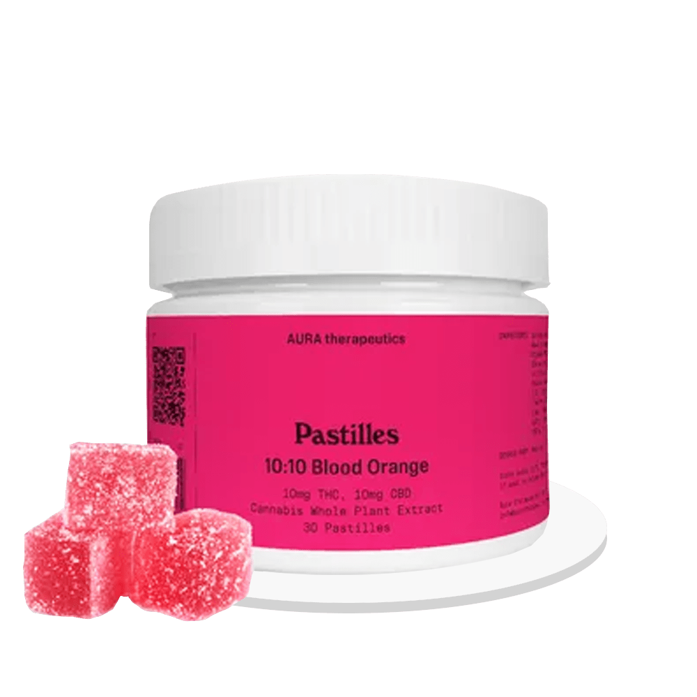 Aura Therapeutics - Blood Orange - Edibles 10:10 - 30 Pastilles