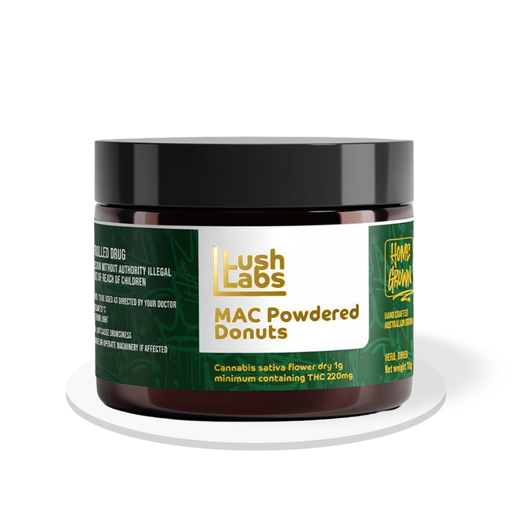 Lush Labs - Mac Powdered Donuts - THC Flower 22% - 10g