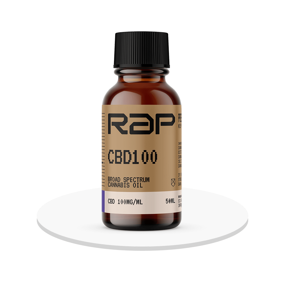 RAP - CBD100 - CBD Oil - 50mL
