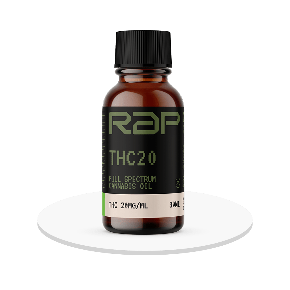 RAP - THC20 - THC Oil - 30mL