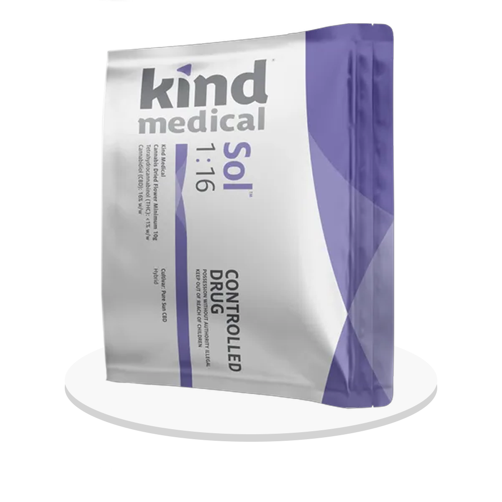 Kind Medical - Sol 1:16 - CBD Flower 16% - 10g