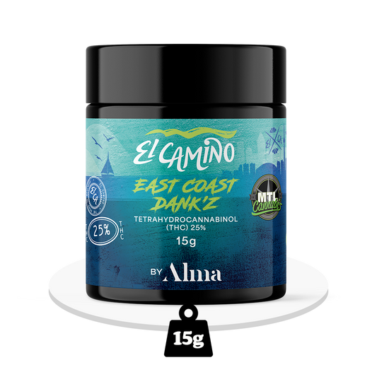 El Camino - East Coast Dank'z - THC Flower 25% - 15g