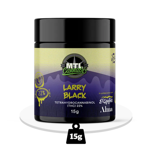 El Camino x MTL - Larry Black - THC Flower 22% - 15g