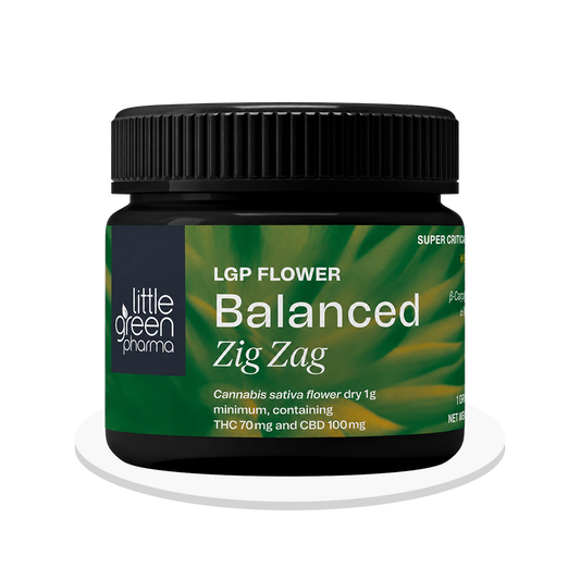 LGP - Zig Zag - Balanced THC/CBD Flower 7%, 10% - 10g
