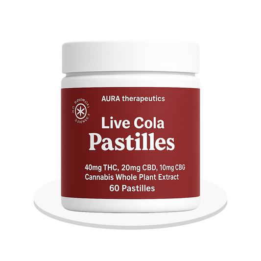 Aura Therapeutics - Live Cola - Edibles 40:20:10 - 60 Pastilles