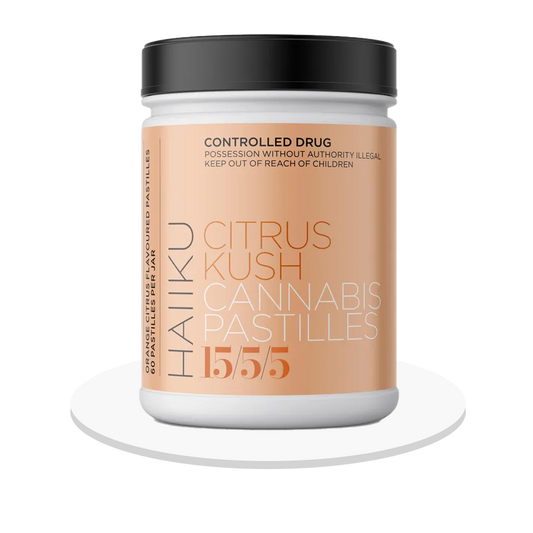 Medigrowth - Haiiku Citrus Kush - Edibles 15/5/5 - 60 Pastilles
