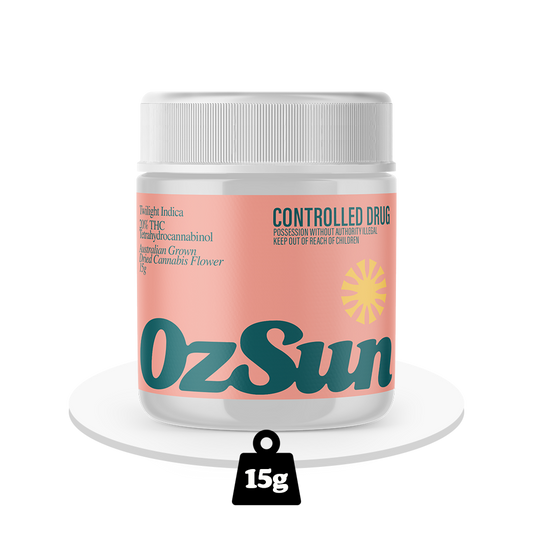 OzSun - Twilight Indica - THC Flower 20% - 15g