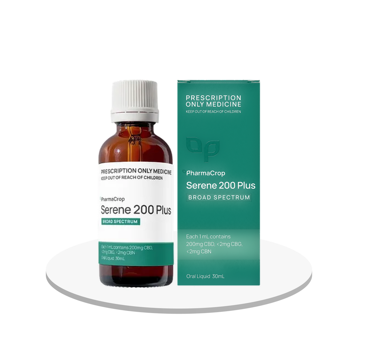 Pharmacrop - Serene Plus (CBD200 - Broad Spectrum) - 30mL