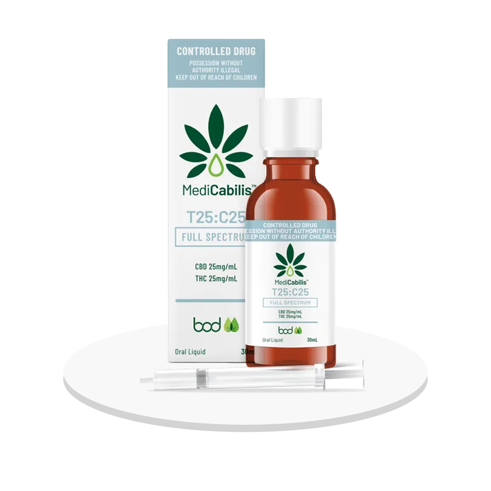 MediCabilis - T25:C25 Full Spectrum - 30mL