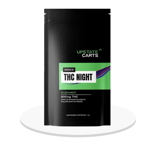 Upstate - THC Night Kush Mint - Liquid Vape Cartridge - 1g