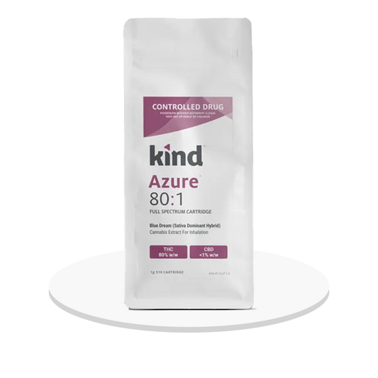 Kind Medical - Azure 80:1 - Liquid Vape Cartridge - 1g