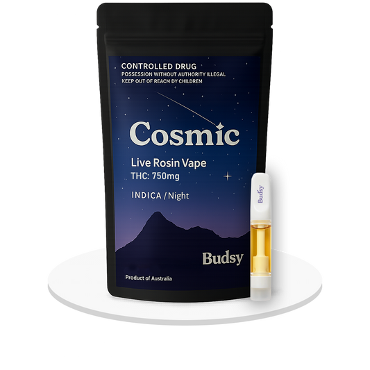 Budsy - Cosmic Live Rosin (Night) - Liquid Vape Cartridge - 1g