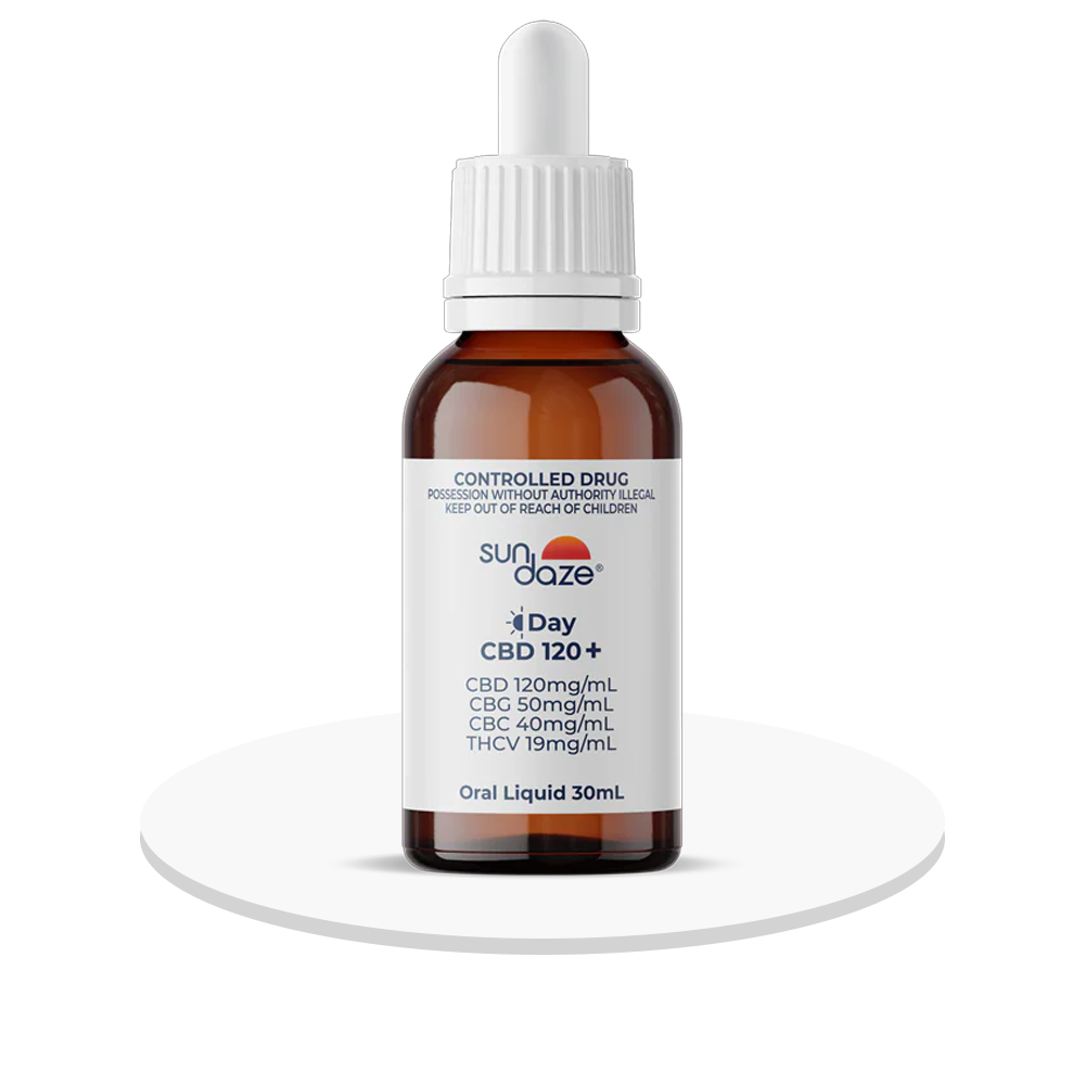 Sundaze - Day CBD 120+ Oil - 30mL