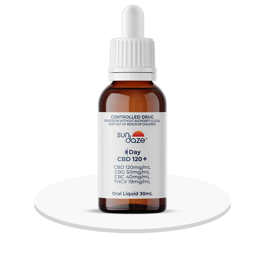 Sundaze - Day CBD 120+ Oil - 30mL