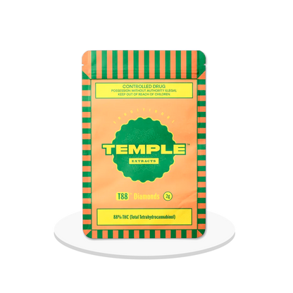 Temple - T88 Diamonds - THC Extract 88% - 2g