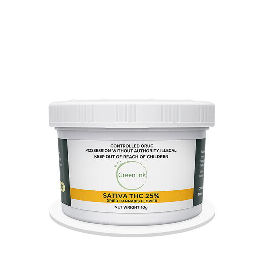 Green Ink - Sativa - THC Flower 25% - 10g