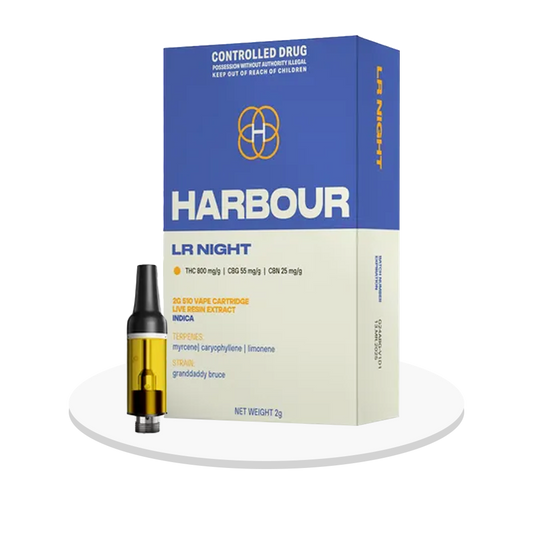 Harbour - LR Night THC 800mg - Liquid Vape Cartridge