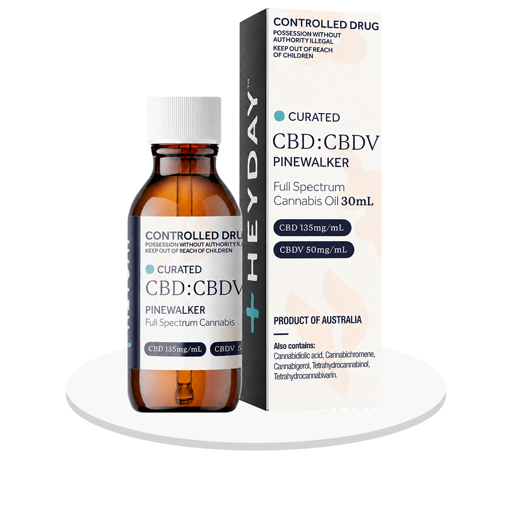 Heyday - Curated CBD:CBDV Oil - CBD Oil - 30ml