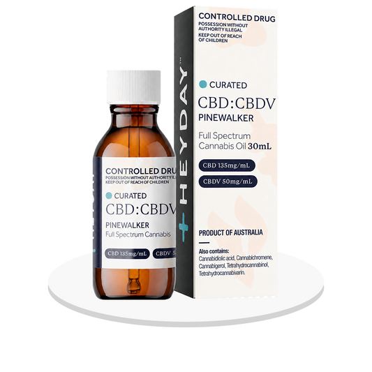 Heyday - Curated CBD:CBDV Oil - CBD Oil - 30ml