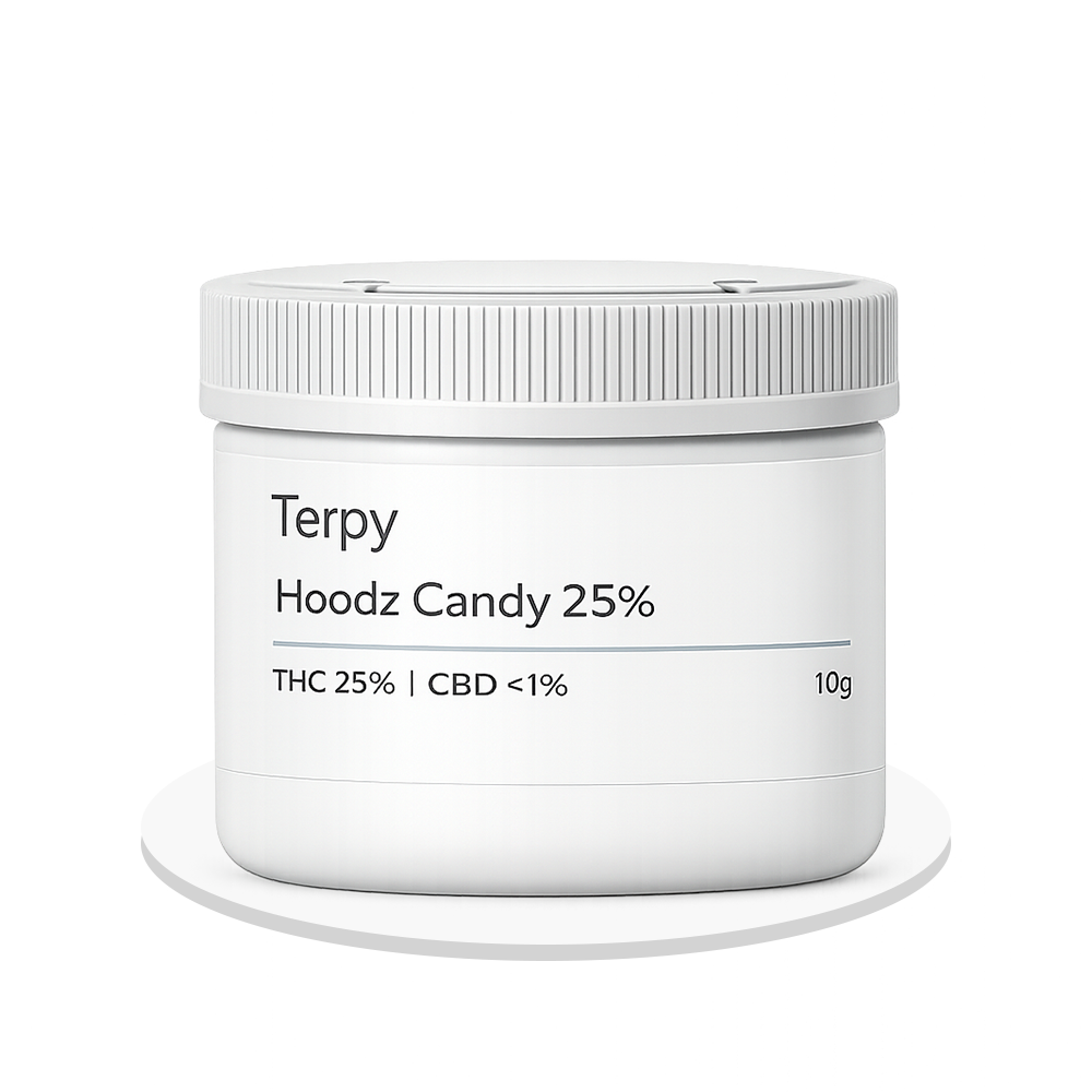 Precision Pharmaceuticals - Terpy Hoodz Candy - THC Flower 25% - 10g