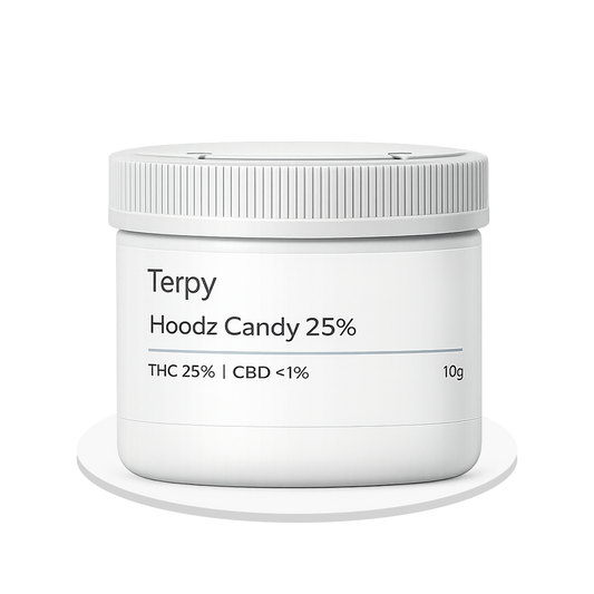 Precision Pharmaceuticals - Terpy Hoodz Candy - THC Flower 25% - 10g