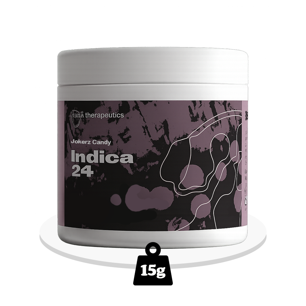 Aura Therapeutics - Jokerz Candy - Indica THC Flower 24% - 15g
