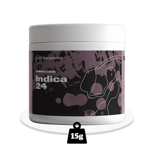 Aura Therapeutics - Jokerz Candy - Indica THC Flower 24% - 15g