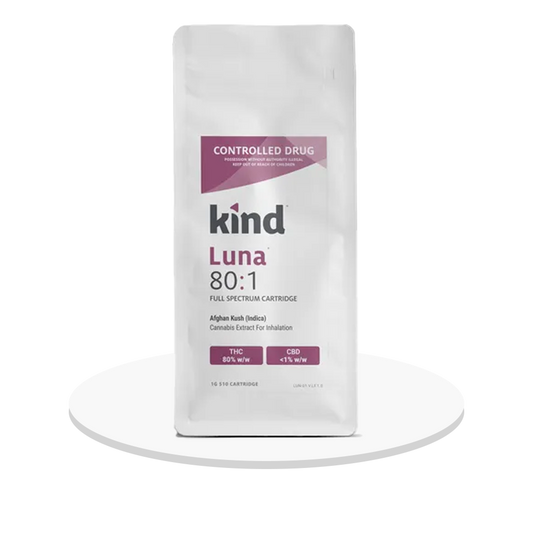 Kind Medical - Luna 80:1 - Liquid Vape Cartridge - 1g