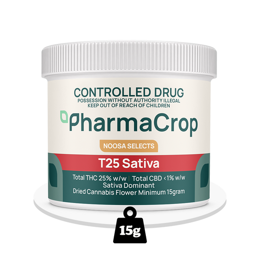 PharmaCrop - Noosa Selects T25 Sativa - THC Flower 25% - 15g