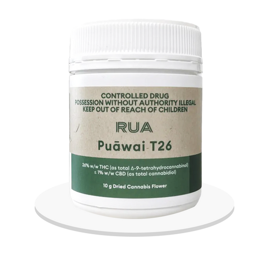 Rua Bioscience - Puāwai T26 - THC Flower 26% - 10g