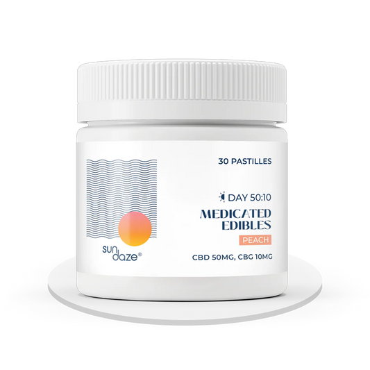 Sundaze - Medicated Day (CBD:CBG) - Edibles 50:10 - 30 Pastilles