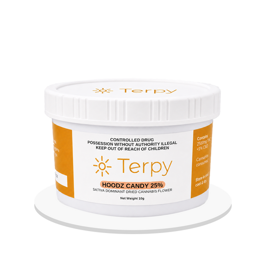 Precision Pharmaceuticals - Terpy Hoodz Candy - THC Flower 25% - 10g