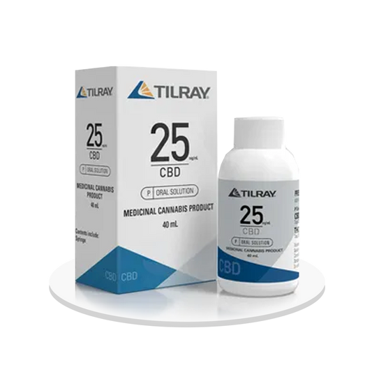 Tilray - 25 CBD Oil - 40mL